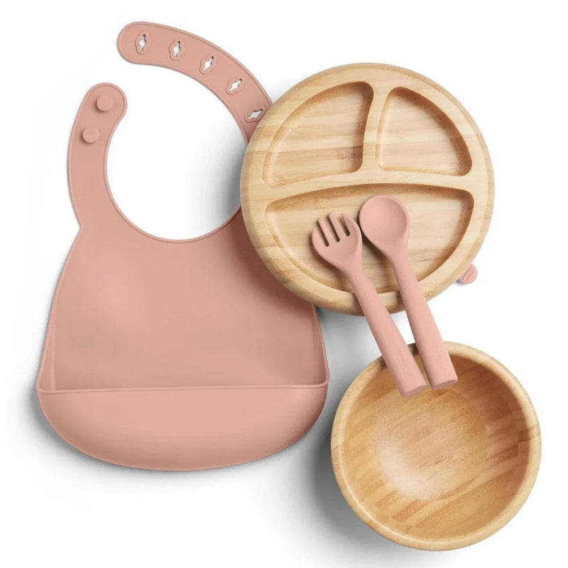 Mamas & Papas bamboo weaning set Melba, imported from the UK