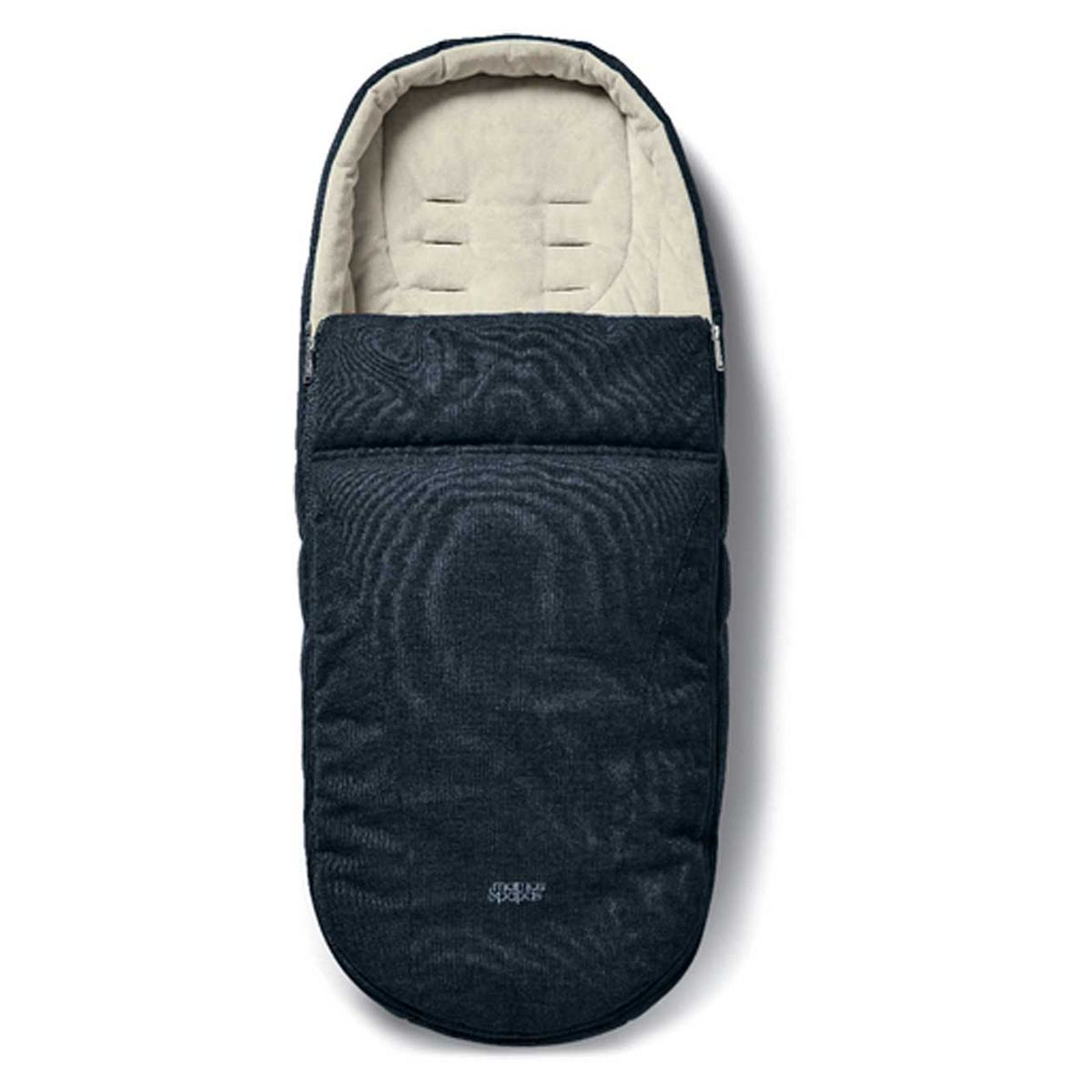 Mamas & Papas Ocarro Cold Weather Footmuff Navy Flannel