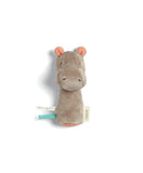 Mamas & Papas Henry Hippo soft baby rattle - British product
