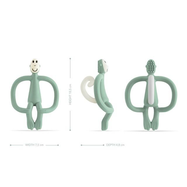 Matchstick Monkey Original Teething Toy - Mint Green