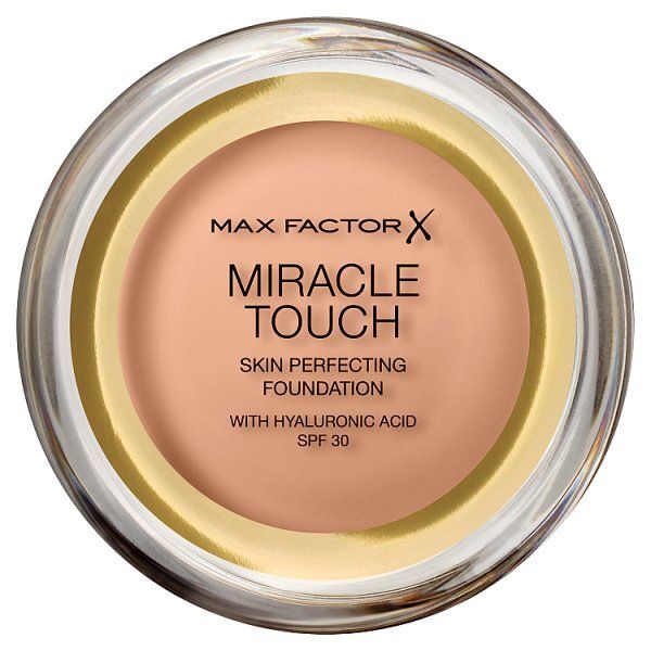 Max Factor Miracle Touch Foundation 45 Warm Almond Golden 075