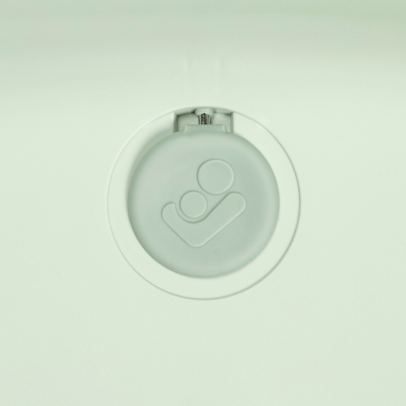 Maxi Cosi Indigo Plus baby bath tub, Sage Green, UK version