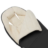 Maxi Cosi 2-in-1 footmuff in black, imported from the UK