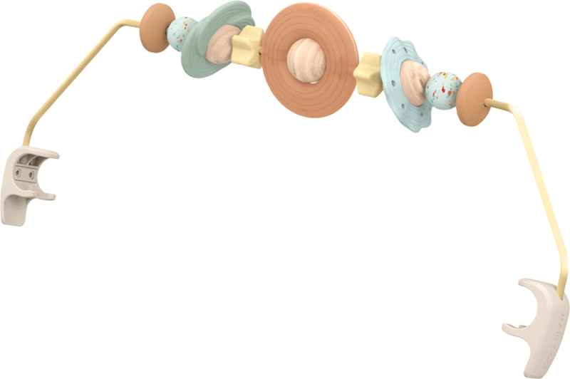 Maxi Cosi Dove Pro toy arch with planetary toys, UK version