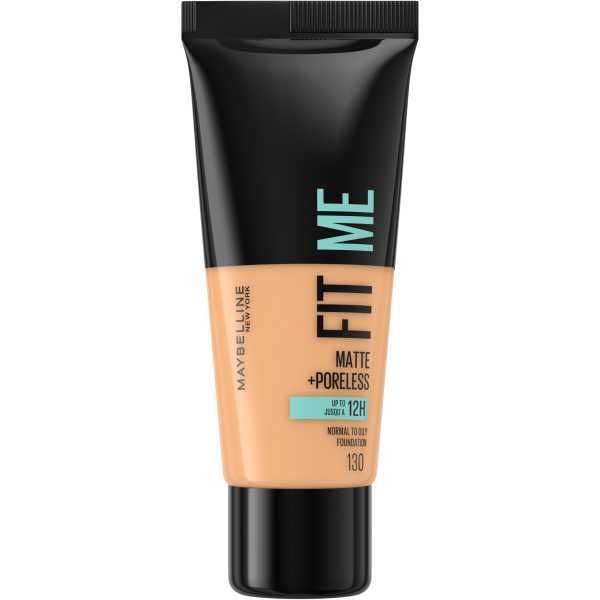 Maybelline Fit Me Matte & Poreless Foundation 105 Nat Ivory Buff Beige 130
