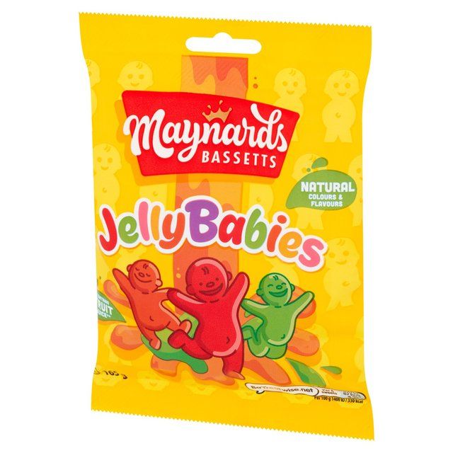 Maynards Bassetts Jelly Babies Sweets Bag 165g