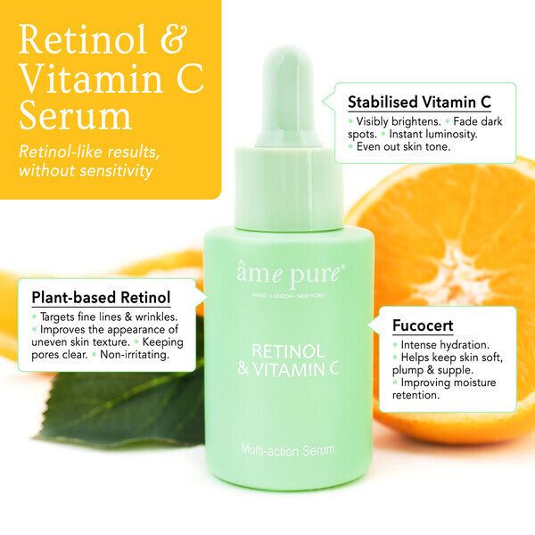 âme pure Retinol & Vitamin C Serum 30ml - McGrocer