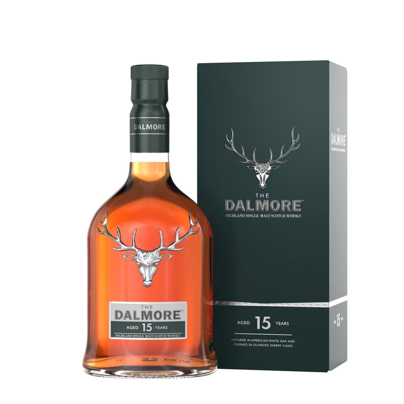 Dalmore 15 Year Old single malt whisky 70cl, imported from the UK