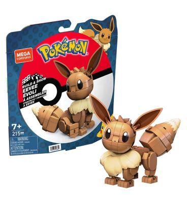 Mega Contrux Pokemon Build and Show Eevee