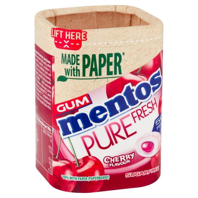 Mentos Gum Pure Fresh Cherry Chewing Gum 97g