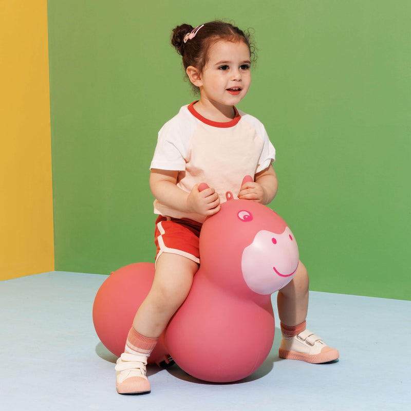 Micro Air Hopper V2 pink inflatable ride-on toy (British brand)