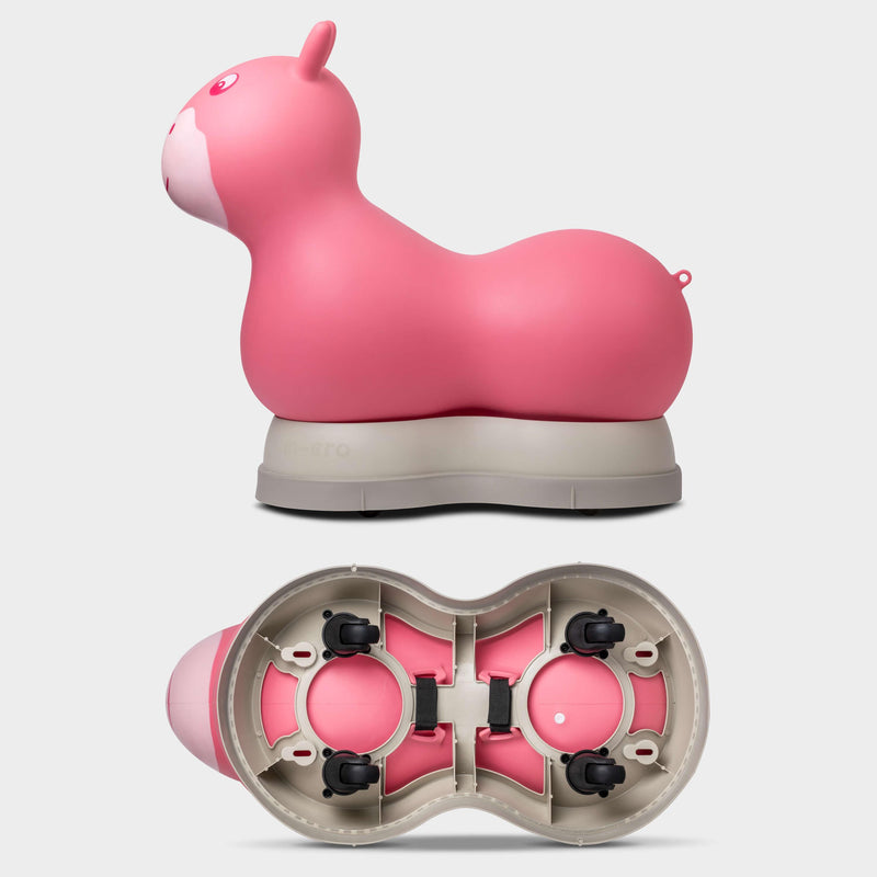 Micro Air Hopper V2 pink inflatable ride-on toy (British brand)