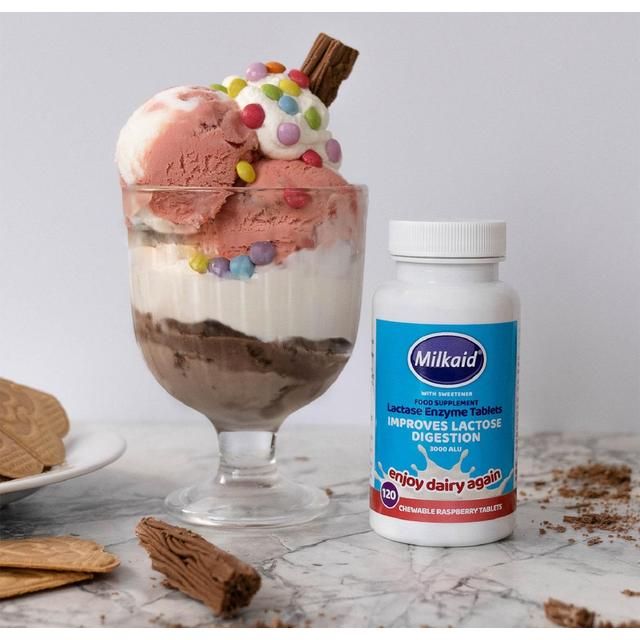 Milkaid Lactase Digestion Tablets 120 per pack