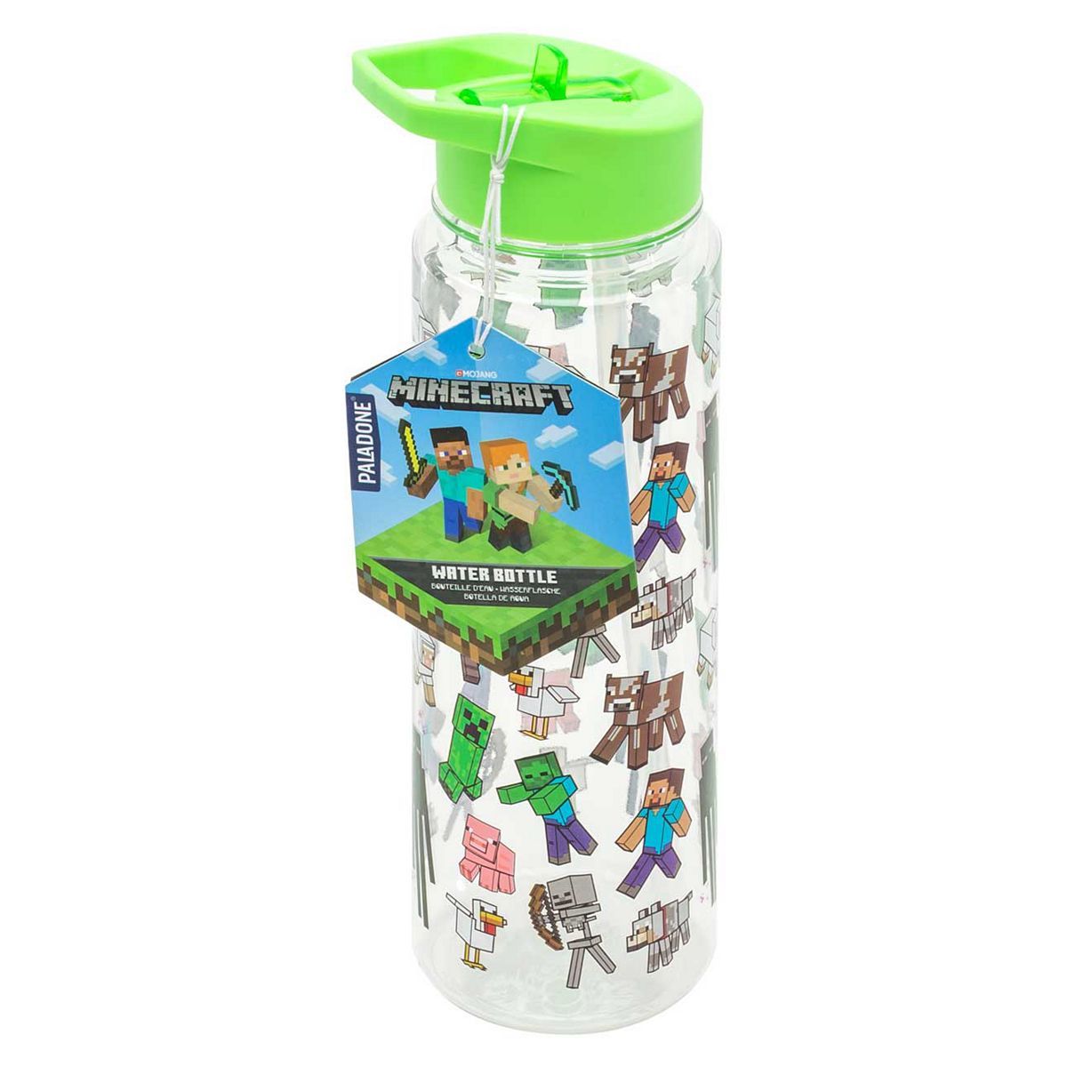 Minecraft Plastic Water Bottle