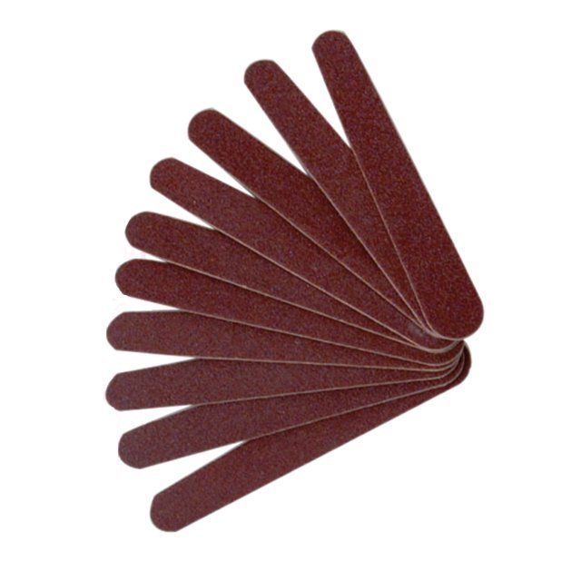 Miniature Emery Boards 7cm each   10 per pack