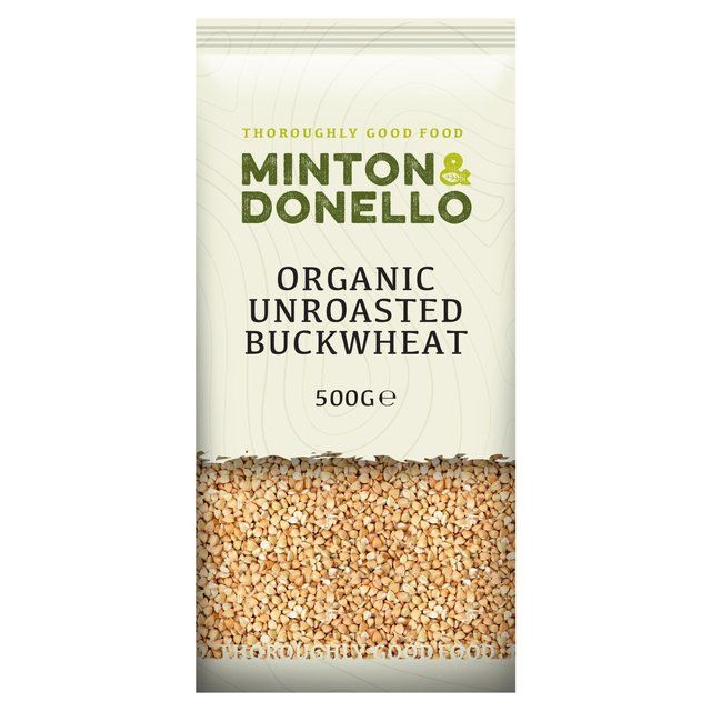 Mintons Good Food Organic Unroasted Buckwheat 500g