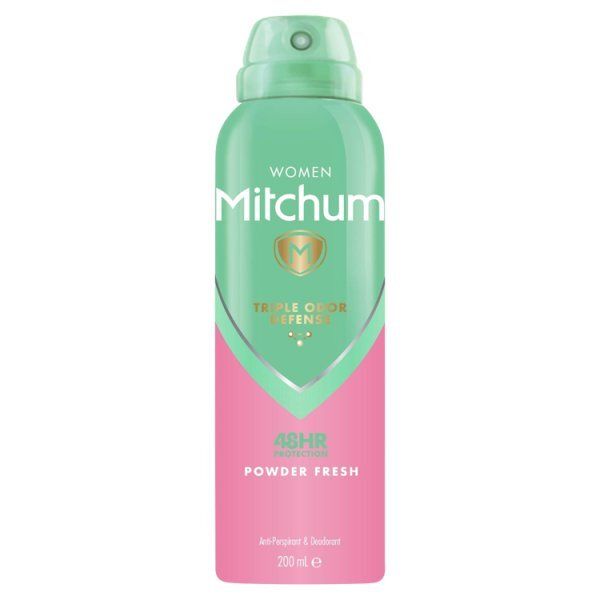 Mitchum Powder Fresh Anti-Perspirant Deodorant 200ml