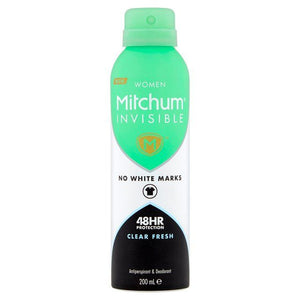 Mitchum Women Invisible Clear Fresh Aerosol 200ml