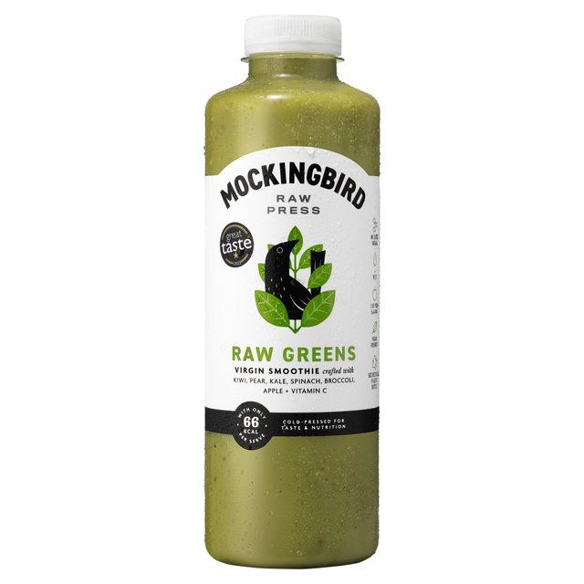 Mockingbird Raw Greens Virgin Smoothie 750ml