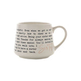 Moments Stoneware Mug - Sister