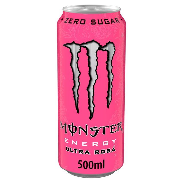 Monster Energy Drink Ultra Rosa Zero Sugar    4 x 500ml