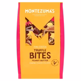 Montezuma's 70% Dark Chocolate Peanut Butter Truffle Bites   120g