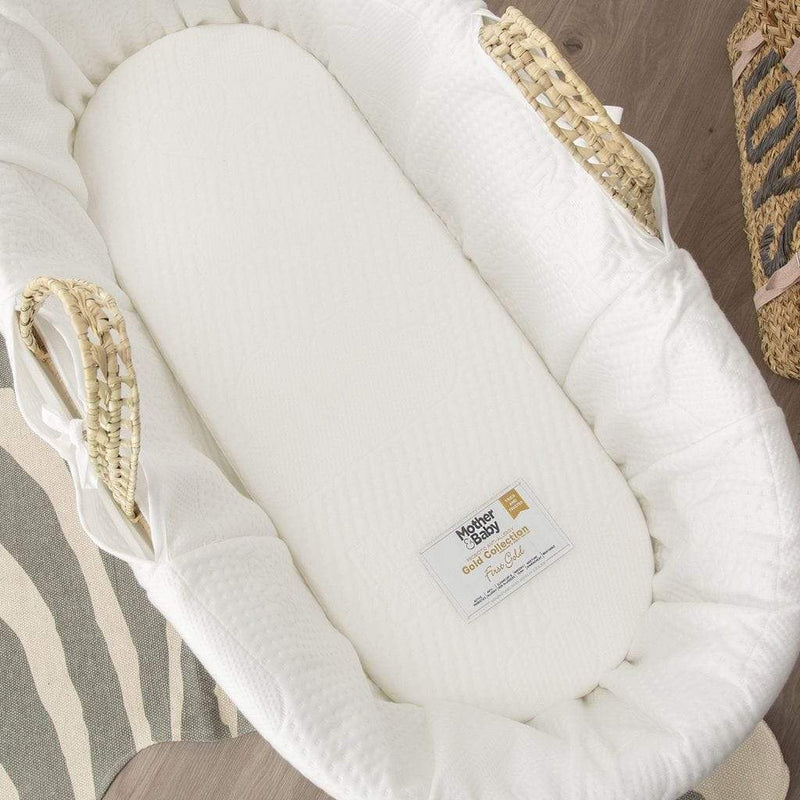 Mother & Baby anti allergy foam Moses basket mattress 75x28cm, UK version