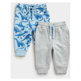 Mothercare Dinosaur Joggers - 2 Pack