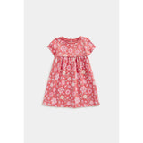 Mothercare Orange Floral Jersey Dress