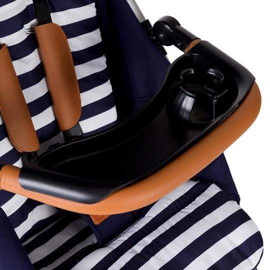 Mountain Buggy black food tray accessory, imported from the UK