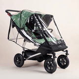 Mountain Buggy double storm cover for Duet stroller (British brand)
