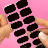 MoYou-London Gel Nail Strip - Jet Black