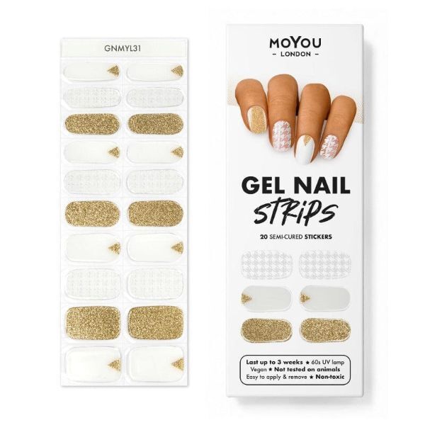 MoYou-London Gel Nail Strip - Plaid & Parade