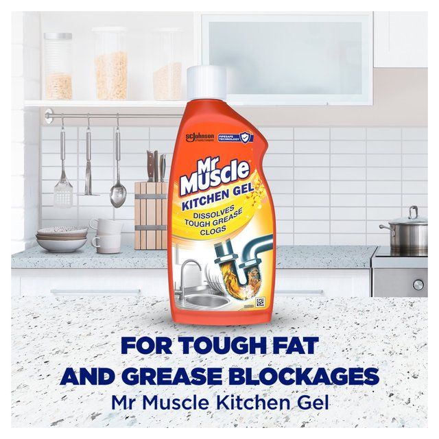 Mr Muscle Kitchen Drain Gel   500ml