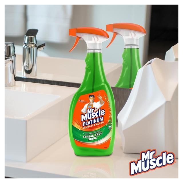 Mr Muscle Platinum Window & Glass Spray 750ml