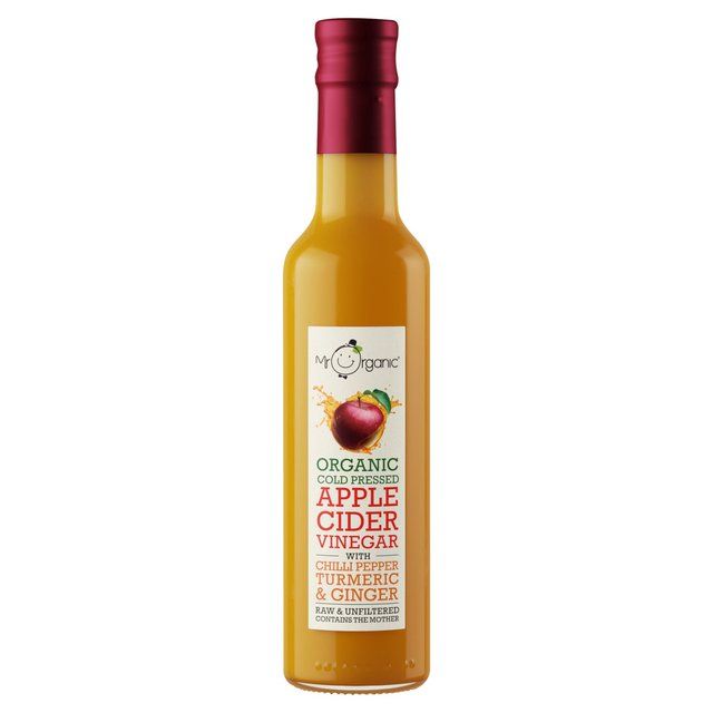 Mr Organic Apple Cider Vinegar with Turmeric Chilli Ginger 250ml