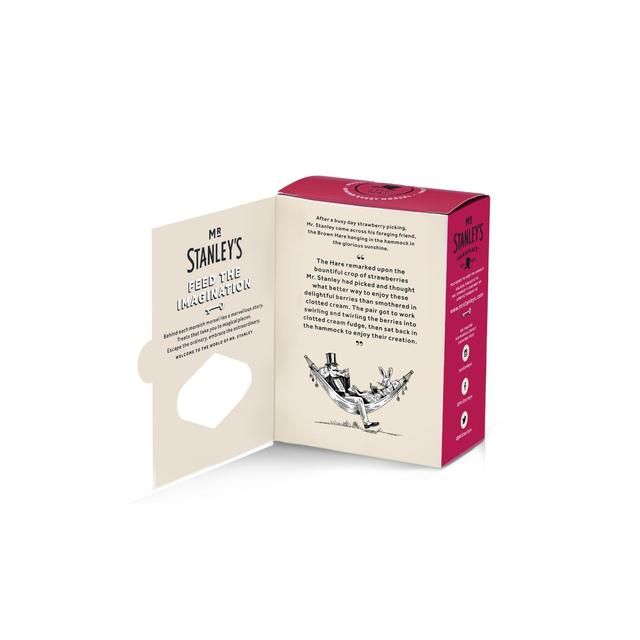 Mr Stanley's Strawberries & Cream Fudge 150g