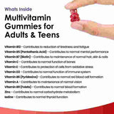 Multivitamin Gummies For Adults & Teens - 60 Vegan Gummies