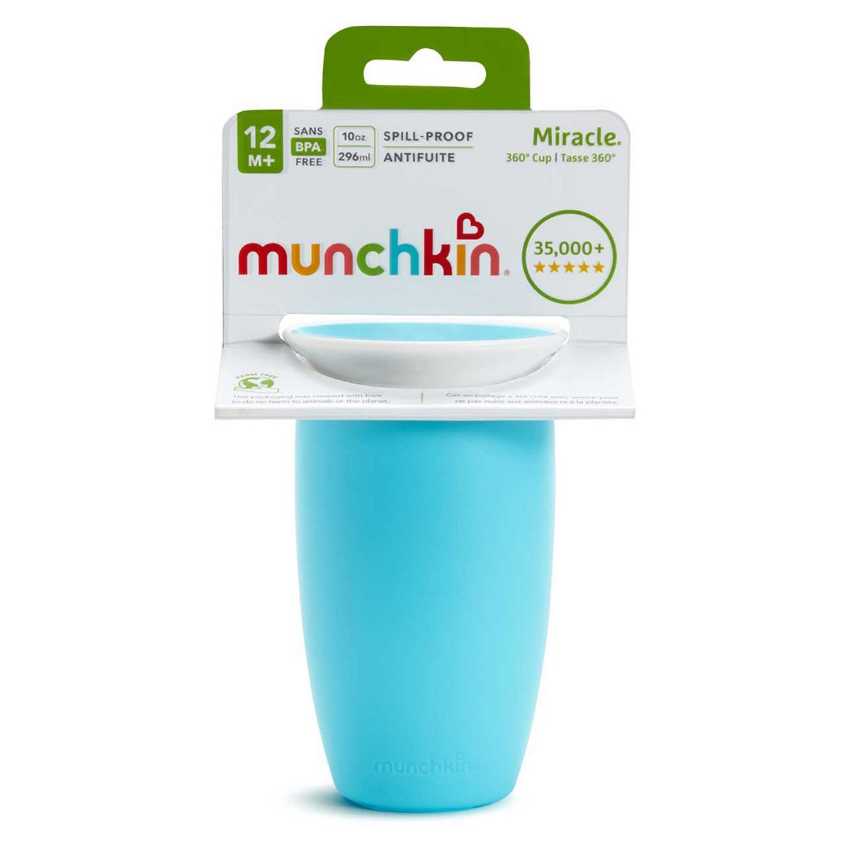 Munchkin Miracle® 360u1d52 Sippy Cup 10oz/296ml