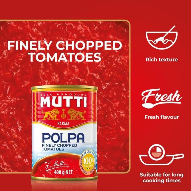 Mutti Finely Chopped Tomatoes 400g