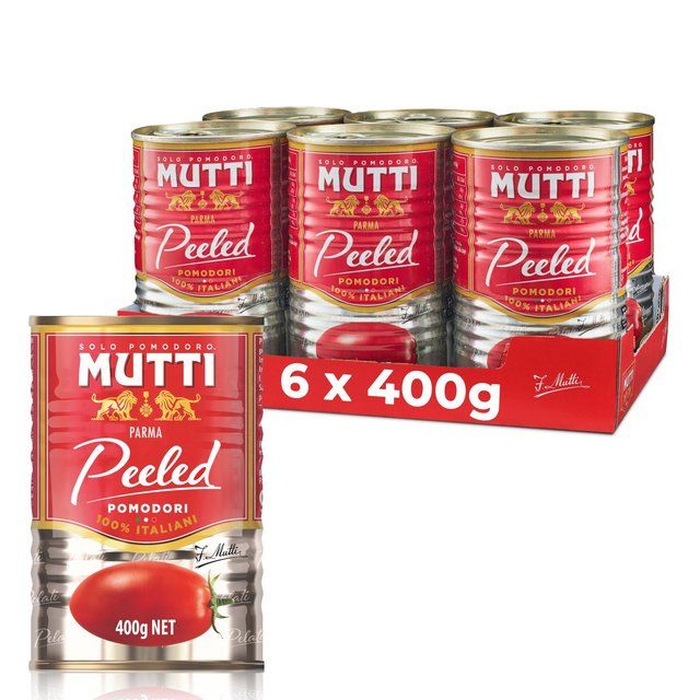 Mutti Peeled tomatoes   6 x 400g