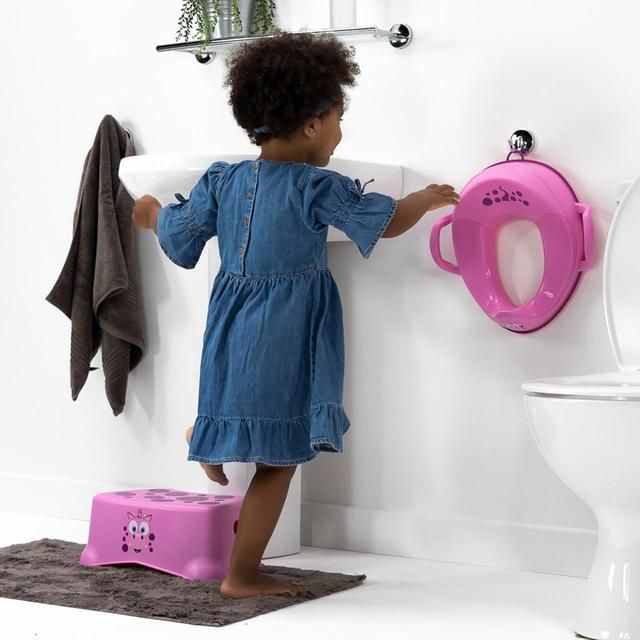My Carry Potty - My Little Step Stool Pink Dragon