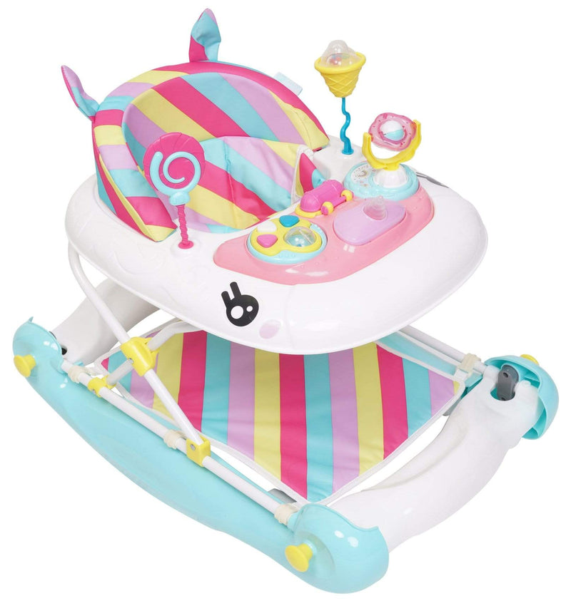 My Child baby walker and rocker unicorn rainbow, UK version