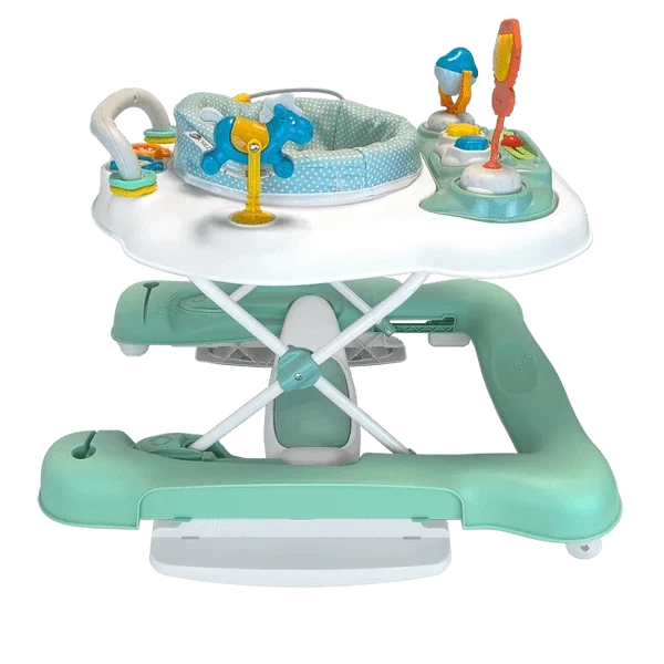 MyChild Little Explorer activity walker sage green, imported from the UK