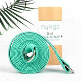 Myga 2 In 1 Yoga Belt & Sling - Plum Turquoise