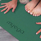 Myga Entry Level Yoga Mat - Green