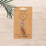 Myga Keyring - Tree Of Life & Goldstone