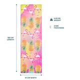 Myga Tropical Luxurious Vegan Suede Yoga Mat