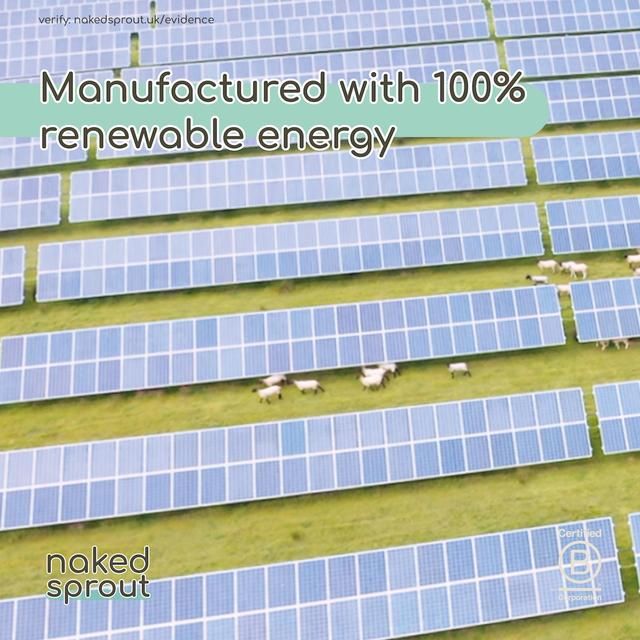 Naked Sprout Unbleached Bamboo Kitchen Roll 6 per pack