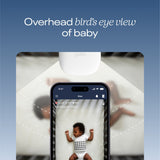 Nanit Pro baby monitor with floor stand, imported from the UK